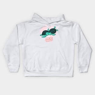 SAVE THE TURTLES Kids Hoodie